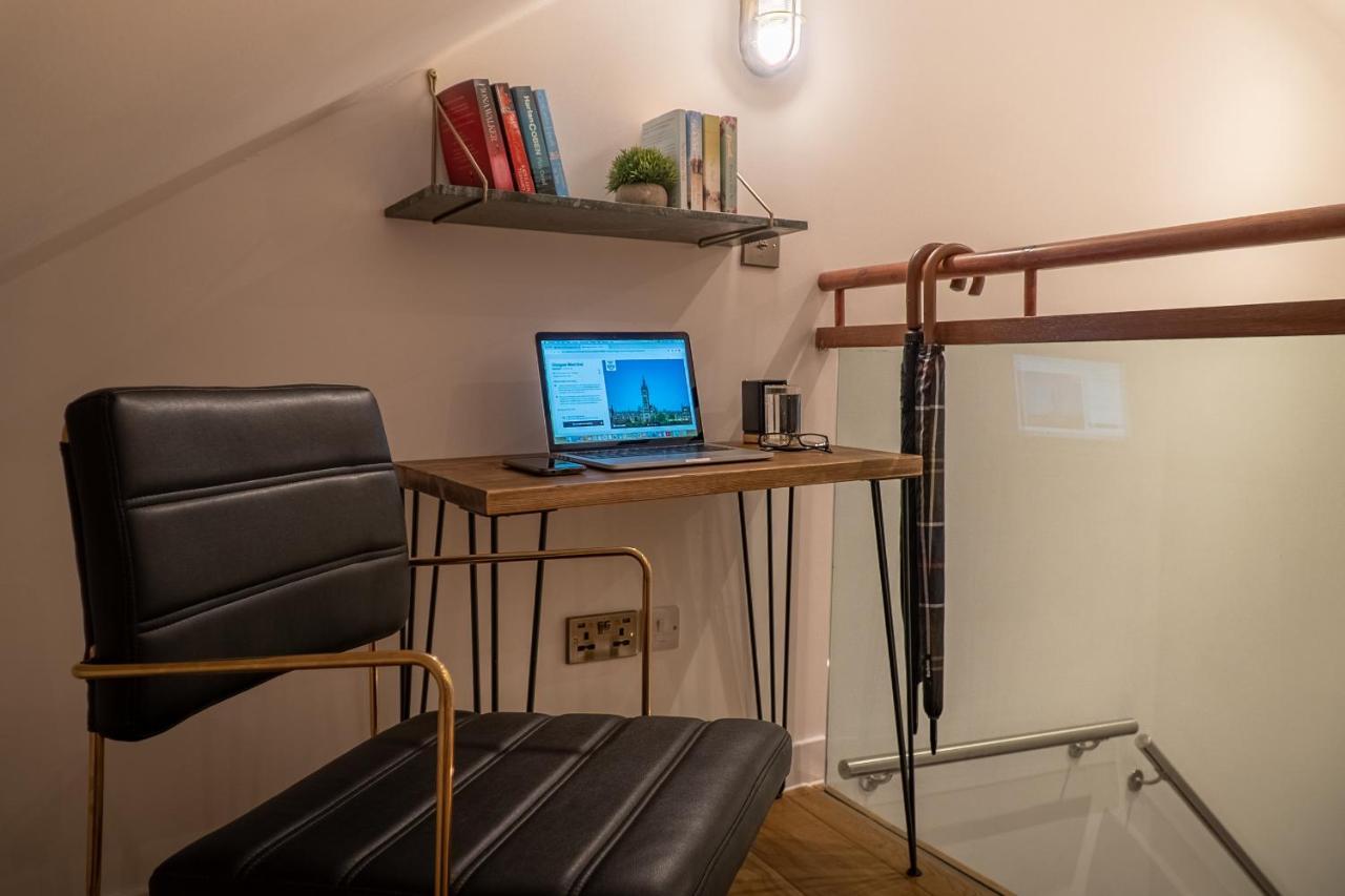 グラスゴーLoft On The Crescent - 5 Star Scottish Luxury - Prime West End Locationアパートメント エクステリア 写真